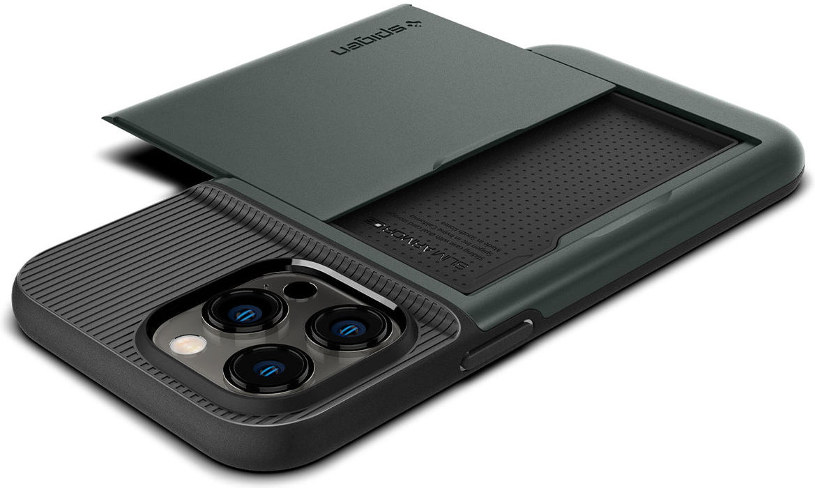 Spigen Slim Armor CS Apple iPhone 14 Pro Max Hoesje Groen afbeelding 6