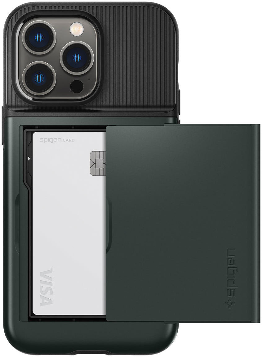 Spigen Slim Armor CS Apple iPhone 14 Pro Max Hoesje Groen afbeelding 8