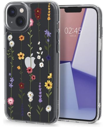 Spigen Cyrill Cecile Apple iPhone 14 Plus Hoesje Flower Garden Hoesjes