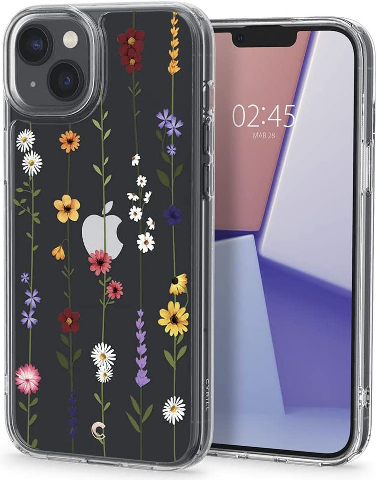 Spigen Cyrill Cecile Apple iPhone 14 Hoesje Flower Garden afbeelding 1