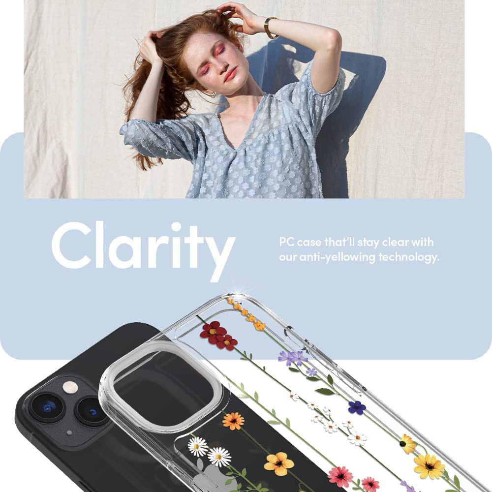 Spigen Cyrill Cecile Apple iPhone 14 Hoesje Flower Garden afbeelding 4