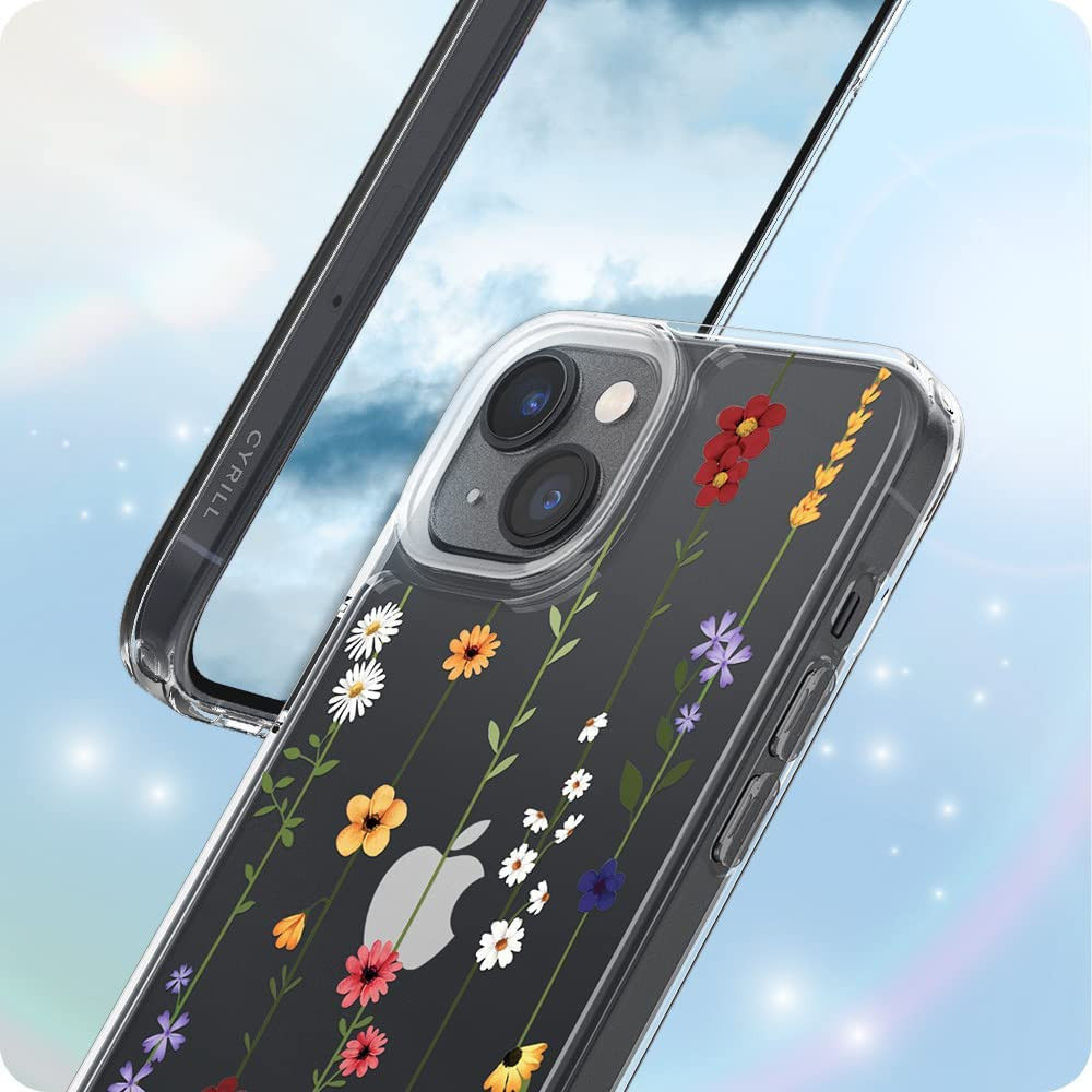 Spigen Cyrill Cecile Apple iPhone 14 Hoesje Flower Garden afbeelding 6