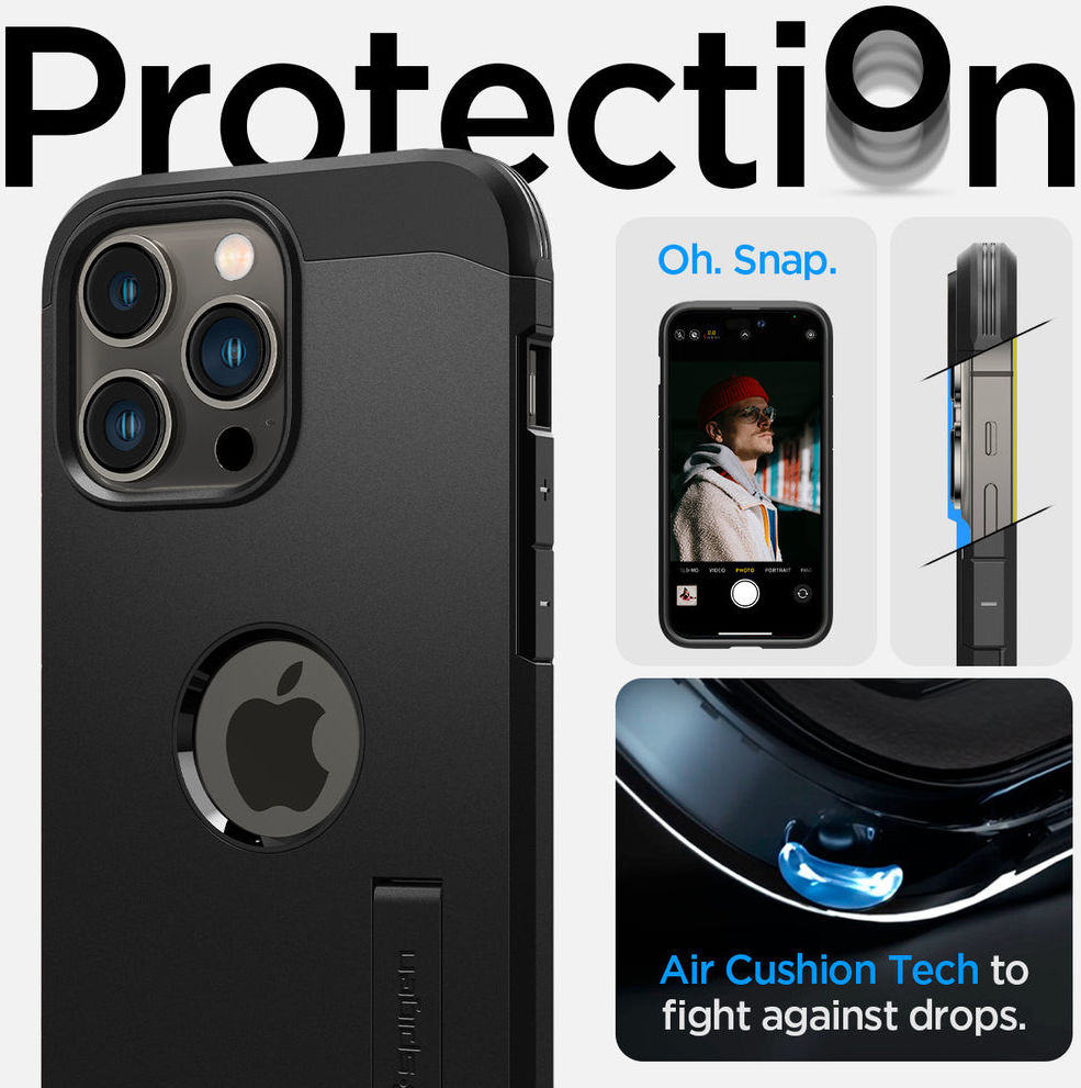 Spigen Tough Armor MagSafe Apple iPhone 14 Pro Max Hoesje Zwart afbeelding 12