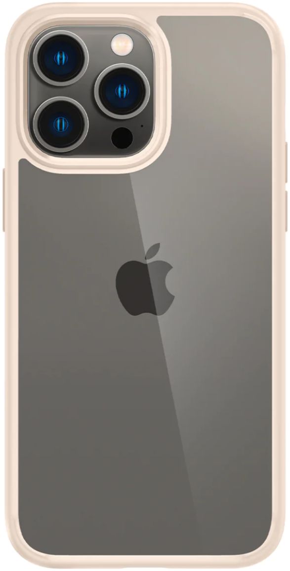 Spigen Ultra Hybrid Apple iPhone 14 Pro Max Hoesje Beige afbeelding 1