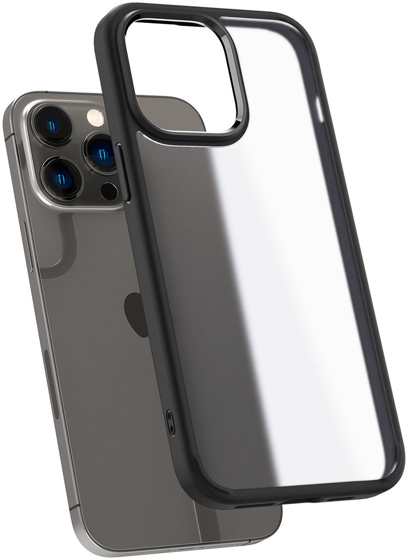 Spigen Ultra Hybrid Apple iPhone 14 Pro Hoesje Back Cover Zwart afbeelding 1