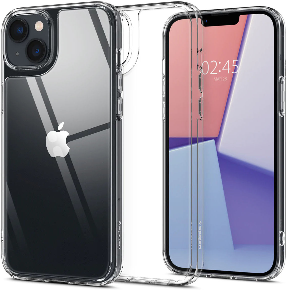 Spigen Quartz Hybrid Apple iPhone 14 Hoesje Transparant afbeelding 1