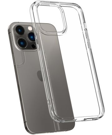 Spigen Crystal Hybrid Apple iPhone 14 Pro Max Hoesje Transparant Hoesjes