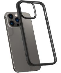 Spigen Crystal Hybrid Apple iPhone 14 Pro Max Hoesje Zwart