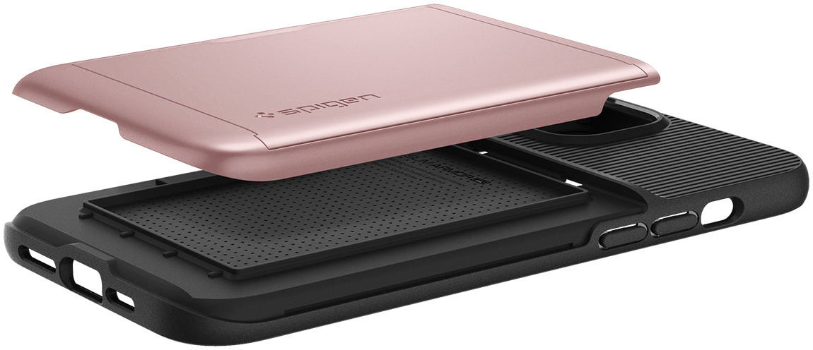 Spigen Slim Armor CS Apple iPhone 14 Hoesje Back Cover Roze Goud afbeelding 7