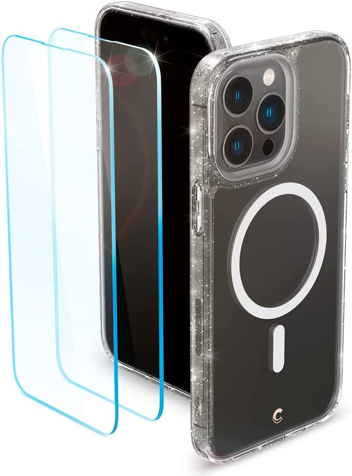 Spigen Cyrill Shine MagSafe Apple iPhone 14 Pro Hoesje Glitter afbeelding 1