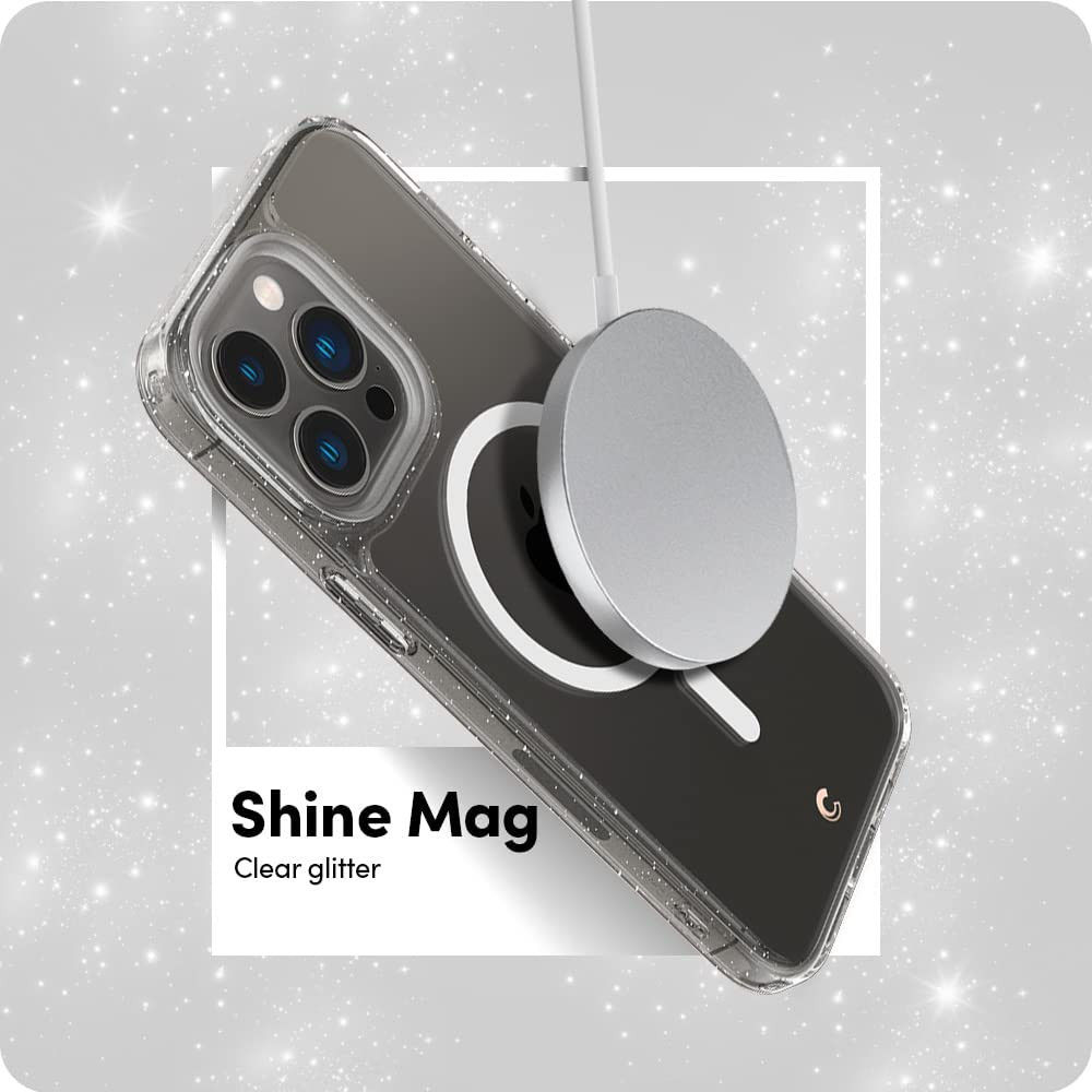 Spigen Cyrill Shine MagSafe Apple iPhone 14 Pro Hoesje Glitter afbeelding 6