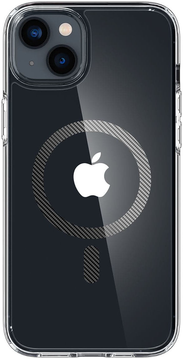 Spigen Ultra Hybrid MagSafe Apple iPhone 14 Plus Hoesje Carbon Fiber afbeelding 2