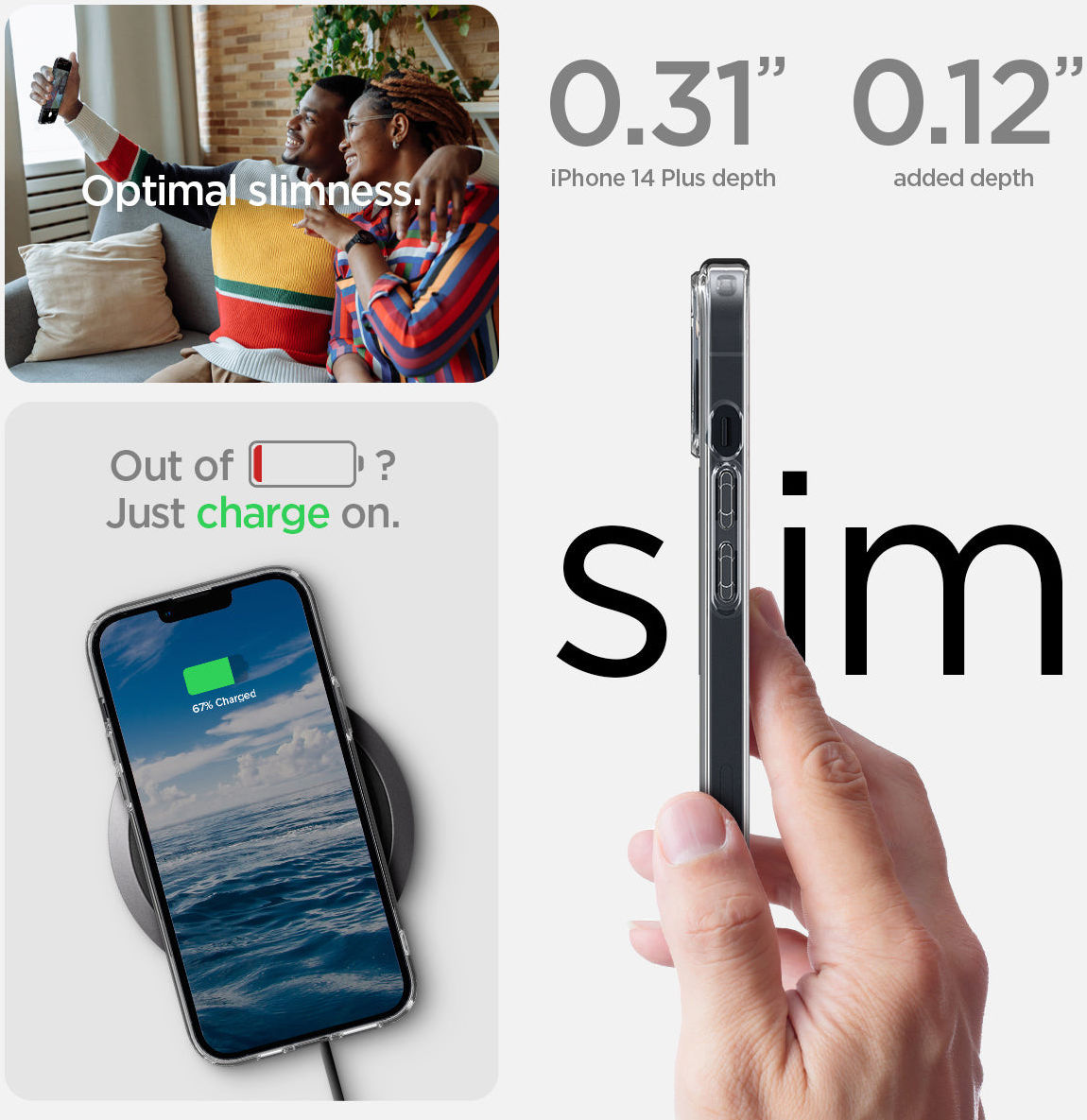 Spigen Ultra Hybrid MagSafe Apple iPhone 14 Plus Hoesje Carbon Fiber afbeelding 7