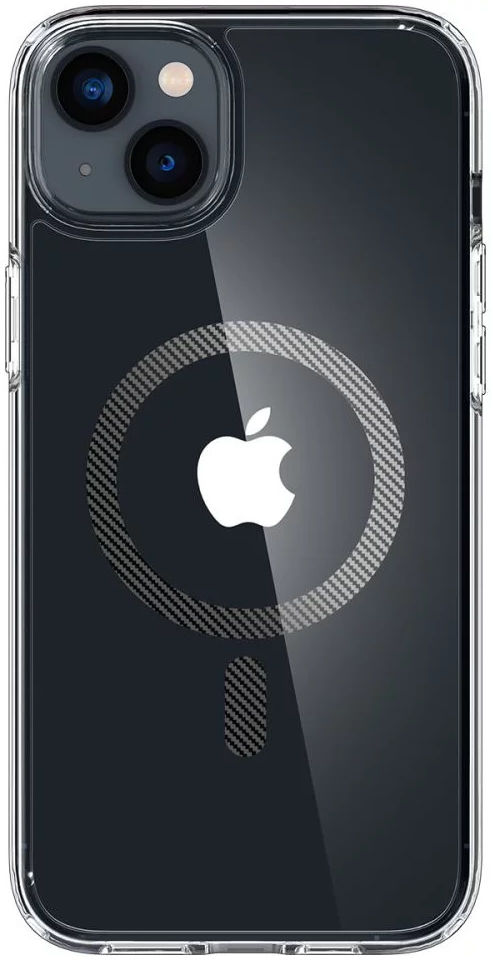 Spigen Ultra Hybrid MagSafe Apple iPhone 14 Hoesje Carbon Fiber afbeelding 2