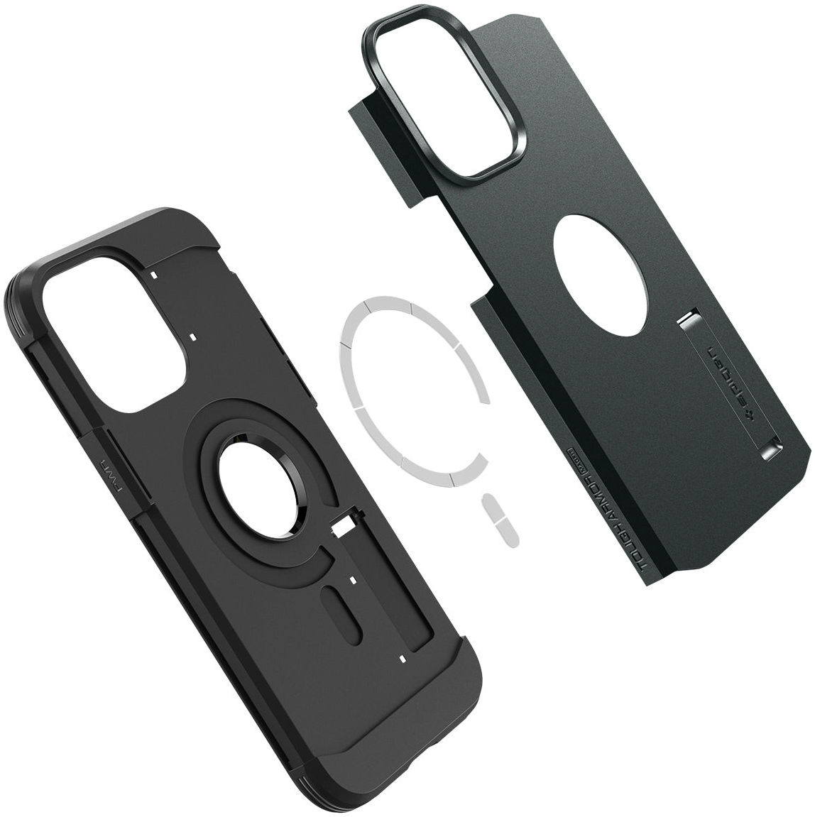 Spigen Tough Armor MagSafe Apple iPhone 14 Pro Max Hoesje Groen afbeelding 7