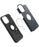 Spigen Tough Armor MagSafe Apple iPhone 14 Pro Max Hoesje Metal Slate
