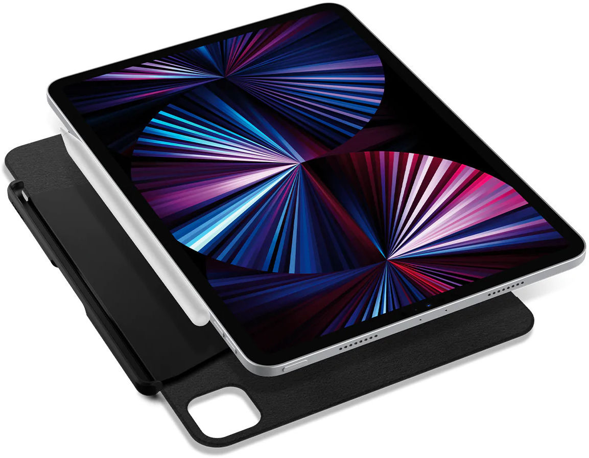 Spigen DA20 Apple Pencil (2e Generatie) Pencil Holder Zwart afbeelding 3