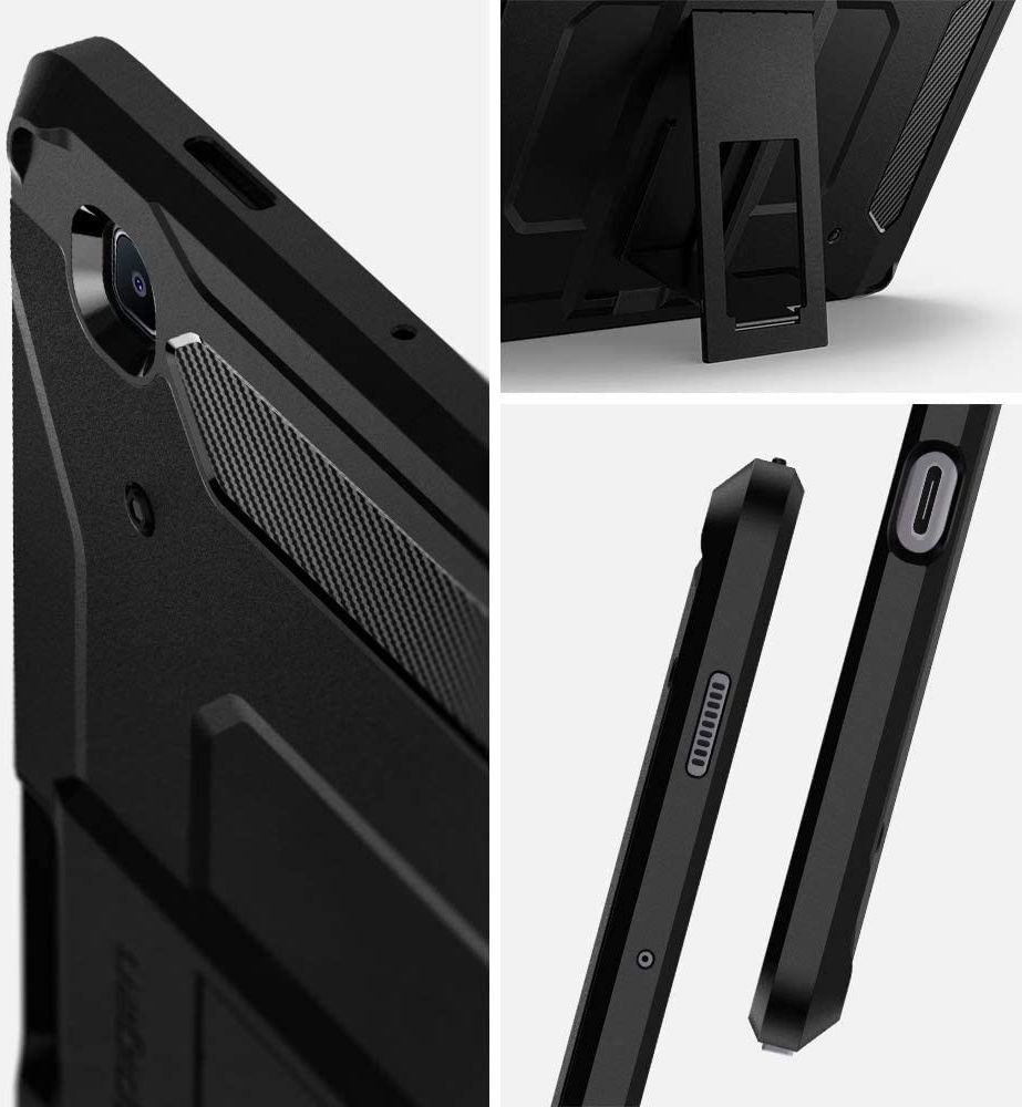 Spigen Tough Armor Pro Samsung Galaxy Tab S6 Lite Hoes Zwart afbeelding 10
