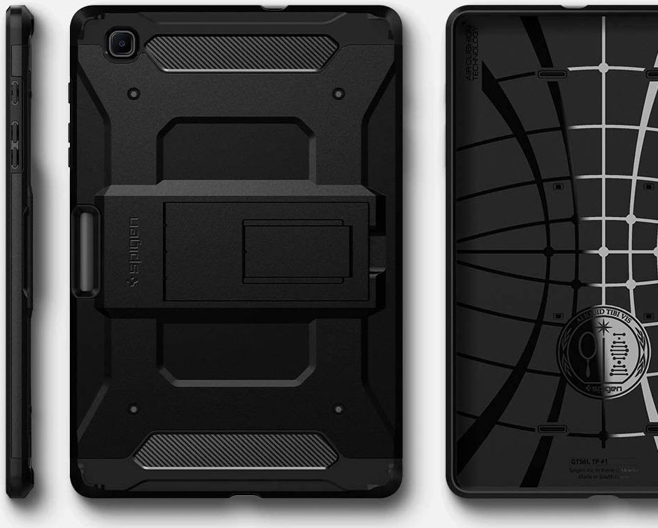 Spigen Tough Armor Pro Samsung Galaxy Tab S6 Lite Hoes Zwart afbeelding 11