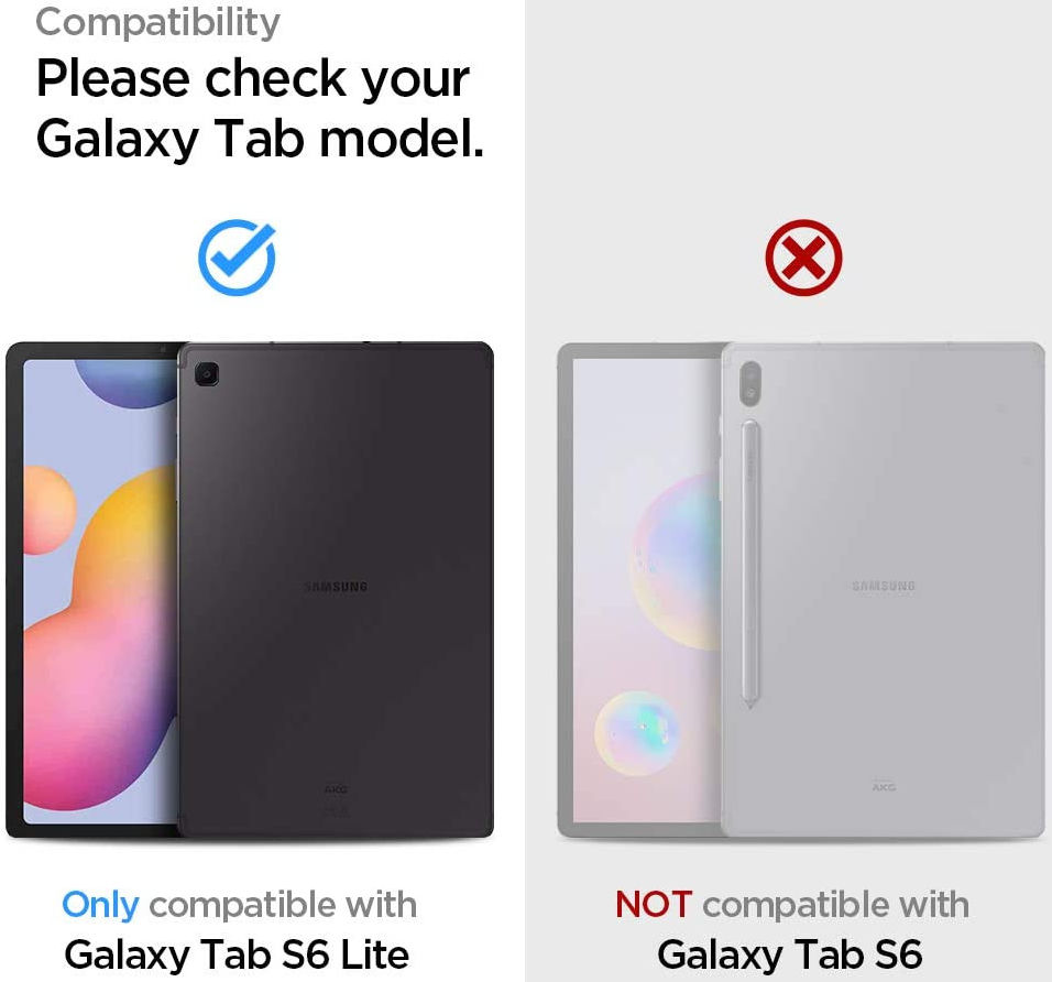 Spigen Tough Armor Pro Samsung Galaxy Tab S6 Lite Hoes Zwart afbeelding 12