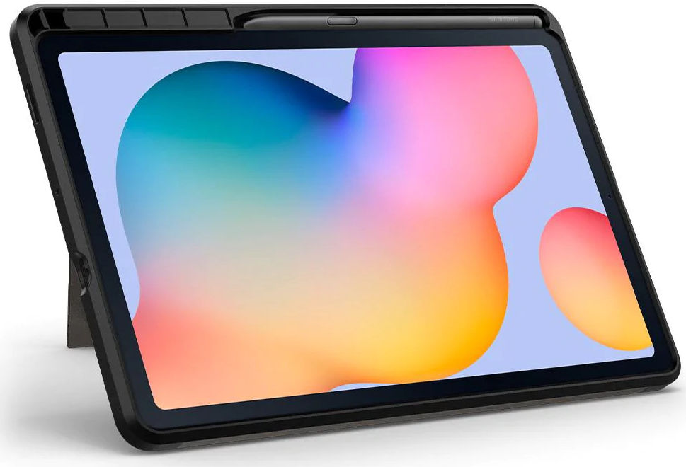 Spigen Tough Armor Pro Samsung Galaxy Tab S6 Lite Hoes Zwart afbeelding 13