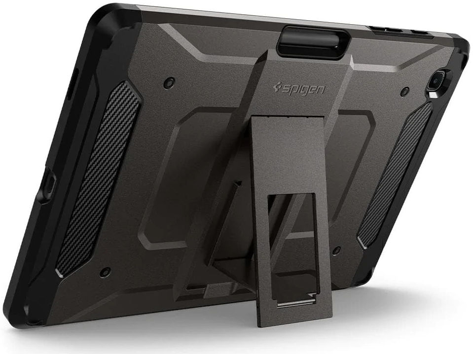 Spigen Tough Armor Pro Samsung Galaxy Tab S6 Lite Hoes Zwart afbeelding 2