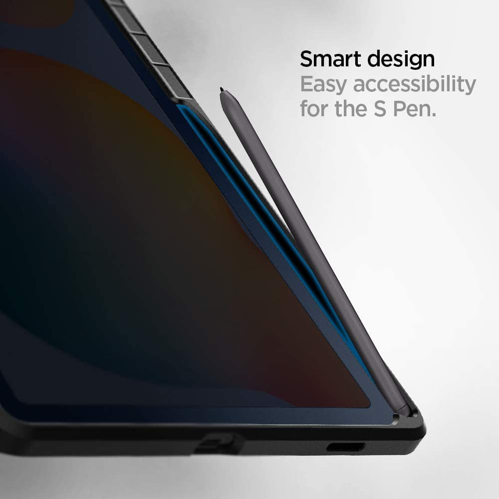 Spigen Tough Armor Pro Samsung Galaxy Tab S6 Lite Hoes Zwart afbeelding 6