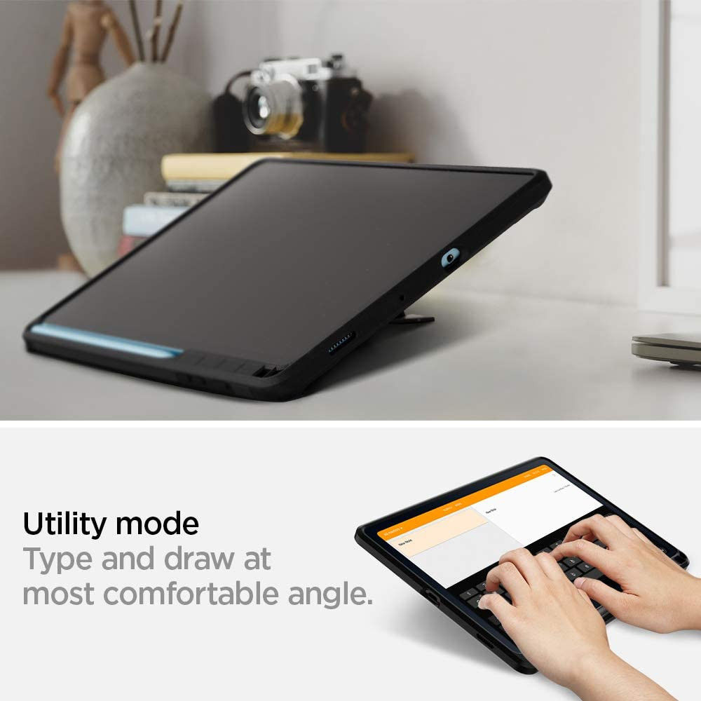 Spigen Tough Armor Pro Samsung Galaxy Tab S6 Lite Hoes Zwart afbeelding 7