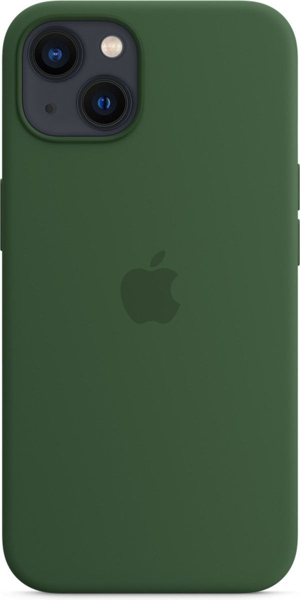 Origineel Apple iPhone 13 Hoesje Silicone Case met MagSafe Groen afbeelding 3