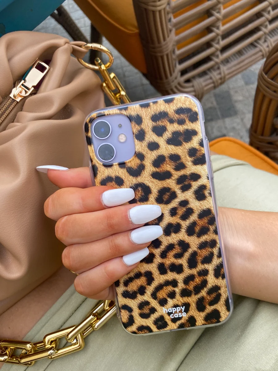 HappyCase Samsung Galaxy S22 Plus Hoesje TPU Wilde Panter Print afbeelding 4