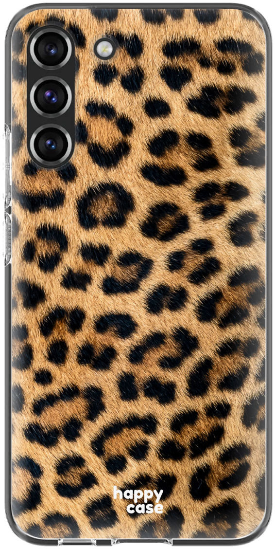 HappyCase Samsung Galaxy S22 Plus Hoesje TPU Wilde Panter Print afbeelding 1