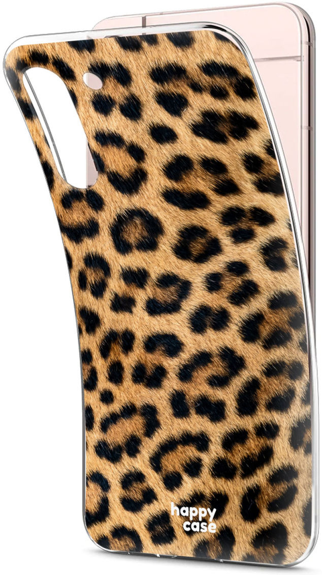 HappyCase Samsung Galaxy S22 Plus Hoesje TPU Wilde Panter Print afbeelding 2
