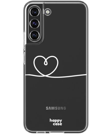 HappyCase Samsung Galaxy S22 Plus Hoesje TPU Hartje Print Hoesjes