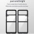 Samsung Galaxy Z Flip 4 Hoesje Hard Plastic Back Cover Blauw afbeelding 3
