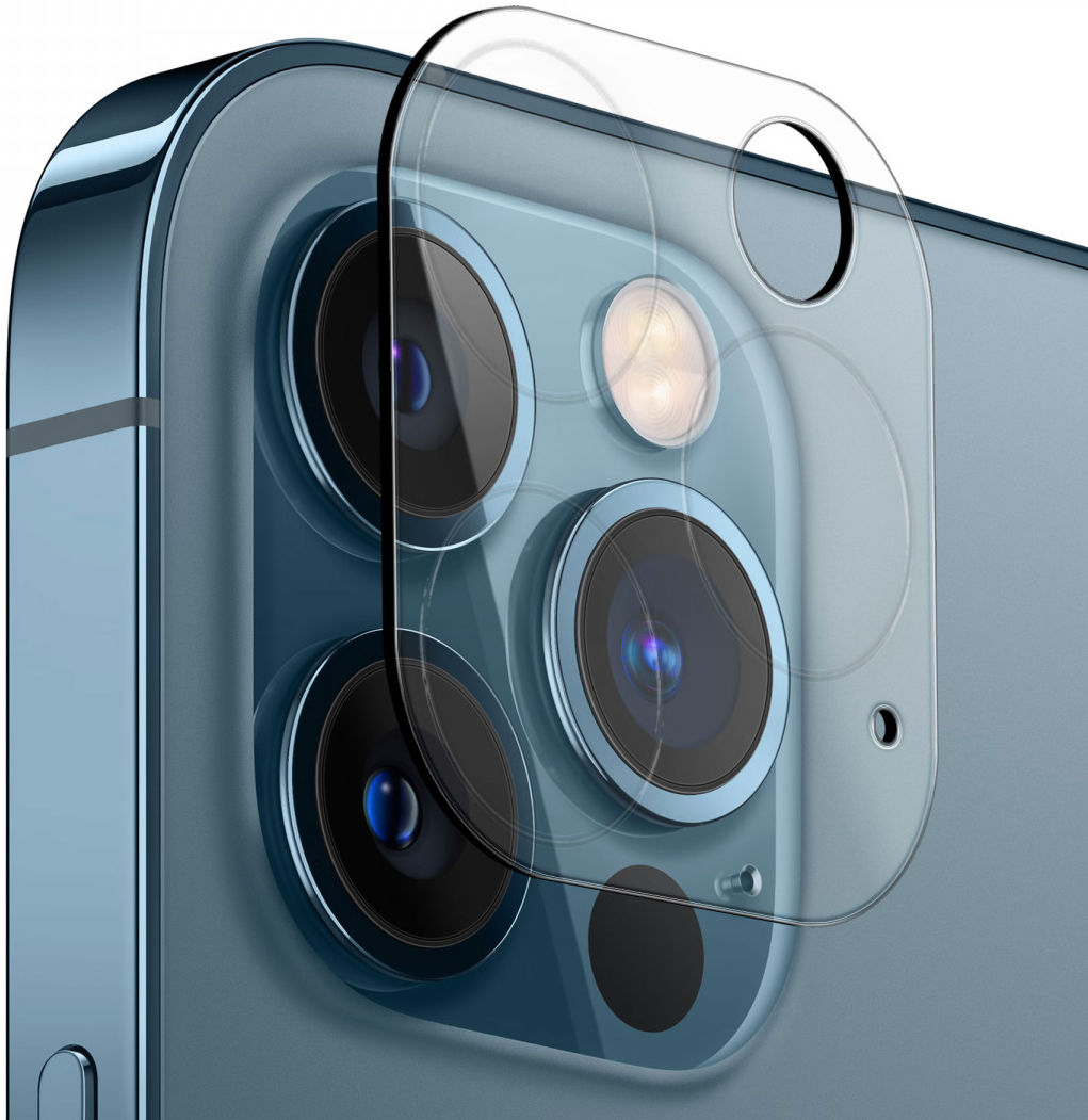 Apple iPhone 12 Pro Camera Lens Protector Transparant afbeelding 1