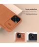 Nillkin Qin Pro iPhone 14 Plus Hoesje Book Case Camera Slider Black