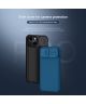 Nillkin CamShield Apple iPhone 14 Hoesje met Camera Slider Blauw