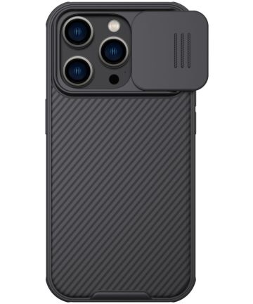 Nillkin CamShield Apple iPhone 14 Pro Hoesje met Camera Slider Zwart Hoesjes