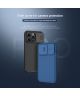 Nillkin CamShield Apple iPhone 14 Pro Hoesje met Camera Slider Blauw