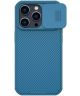 Nillkin CamShield Apple iPhone 14 Pro Hoesje met Camera Slider Blauw