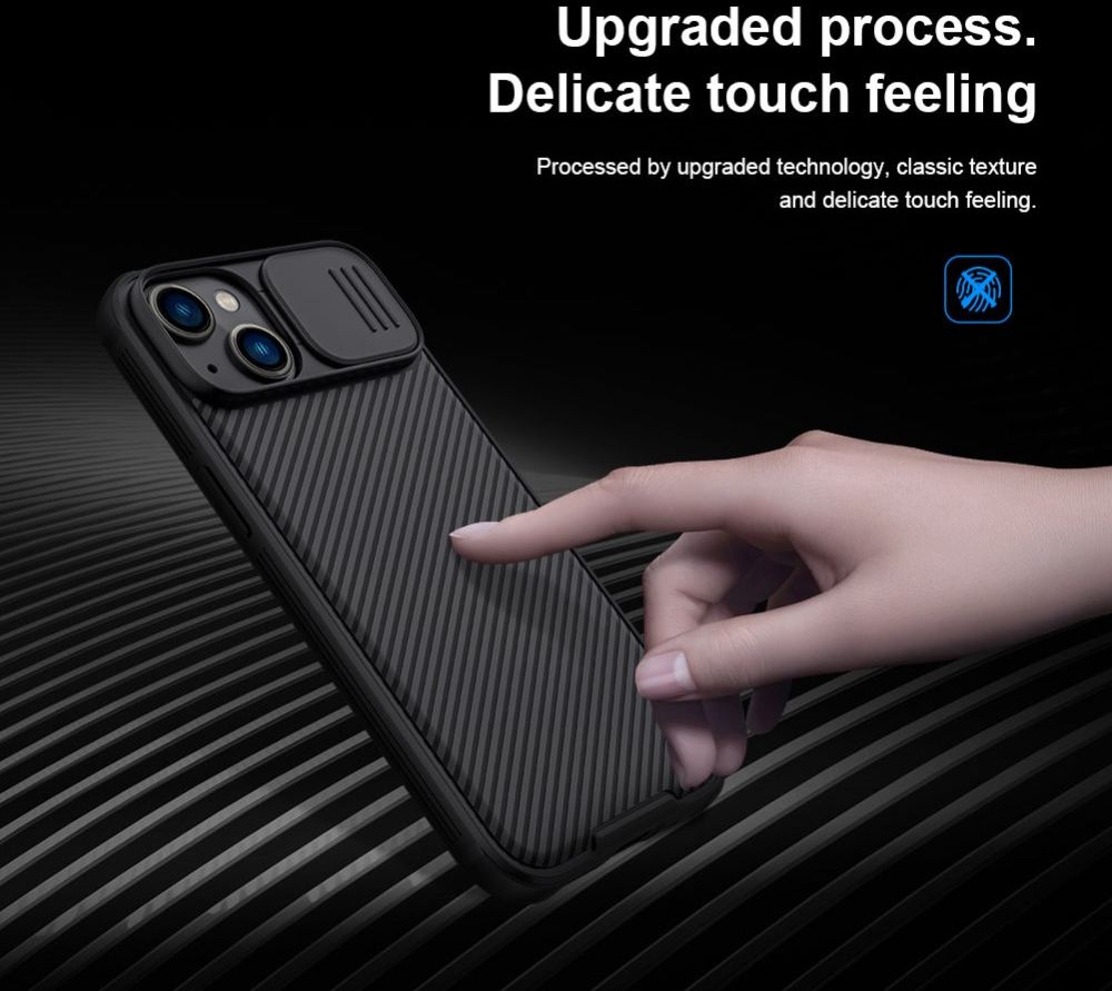 Nillkin CamShield Apple iPhone 14 Pro Max Hoesje Camera Slider Zwart afbeelding 8