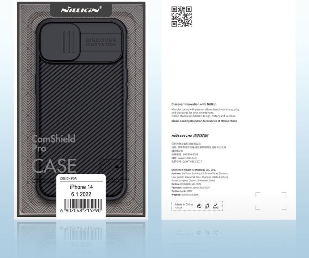 Nillkin CamShield Apple iPhone 14 Pro Max Hoesje Camera Slider Zwart afbeelding 12