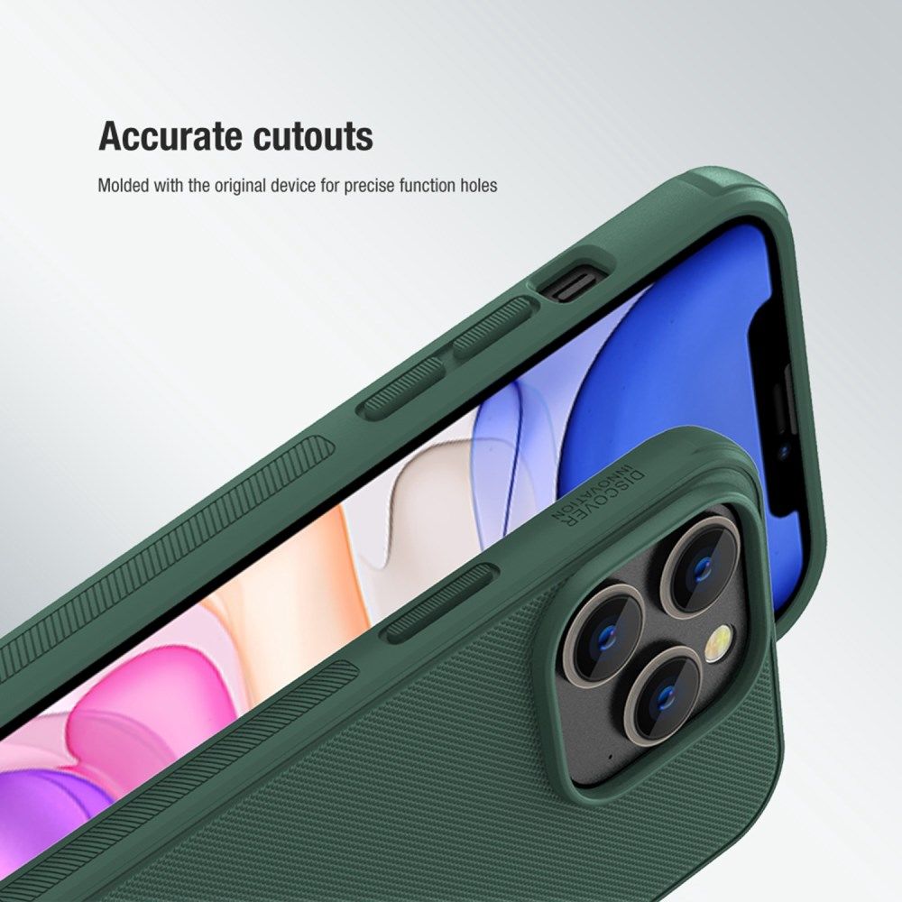 Nillkin Super Frosted Shield Apple iPhone 14 Pro Hoesje Blauw afbeelding 9
