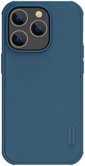 Nillkin Super Frosted Shield Apple iPhone 14 Pro Hoesje Blauw afbeelding 1