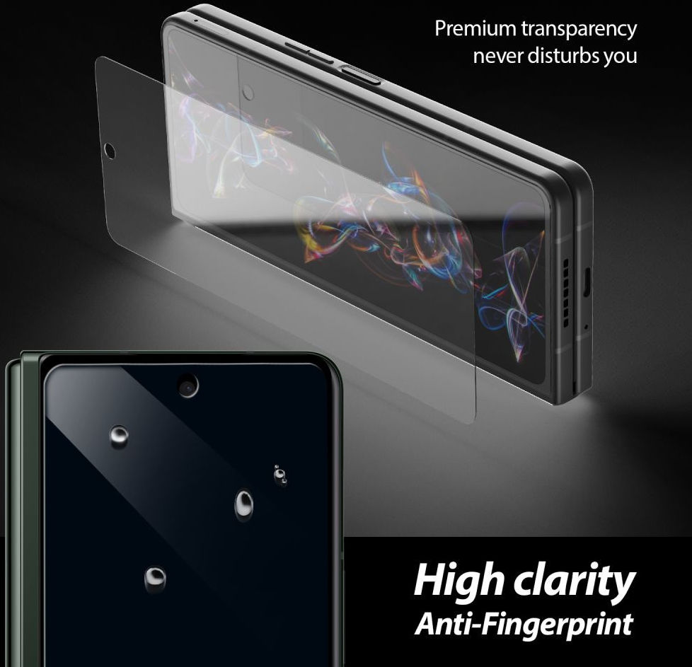 Whitestone Dome Glass Samsung Galaxy Z Fold 4 Screen Protector 2-Pack afbeelding 4