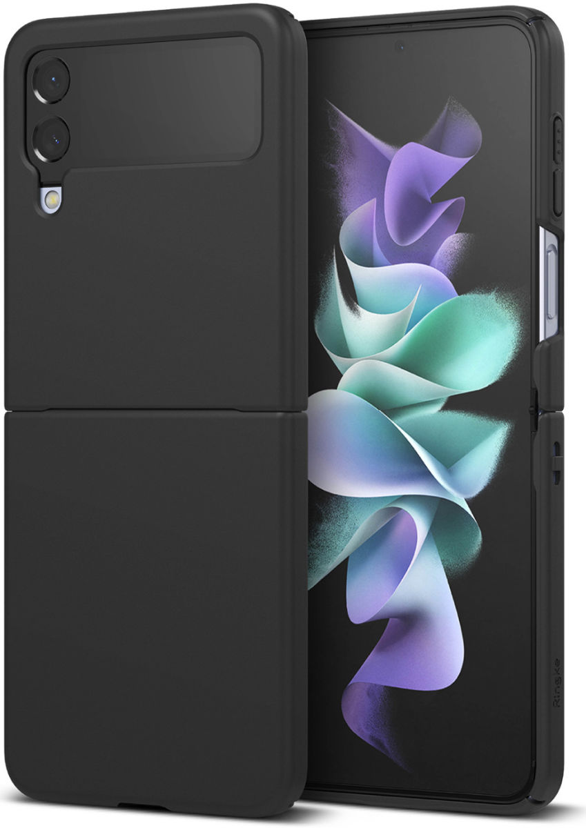 Ringke Slim Samsung Galaxy Z Flip 4 Hoesje Back Cover Zwart afbeelding 4