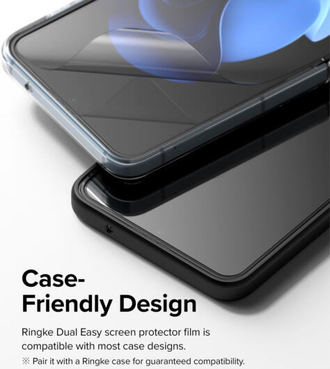 Ringke Dual Easy Film Samsung Galaxy Z Flip 4 Screen Protector 2-Pack afbeelding 6