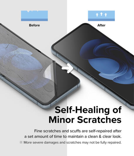 Ringke Dual Easy Film Samsung Galaxy Z Flip 4 Screen Protector 2-Pack afbeelding 11