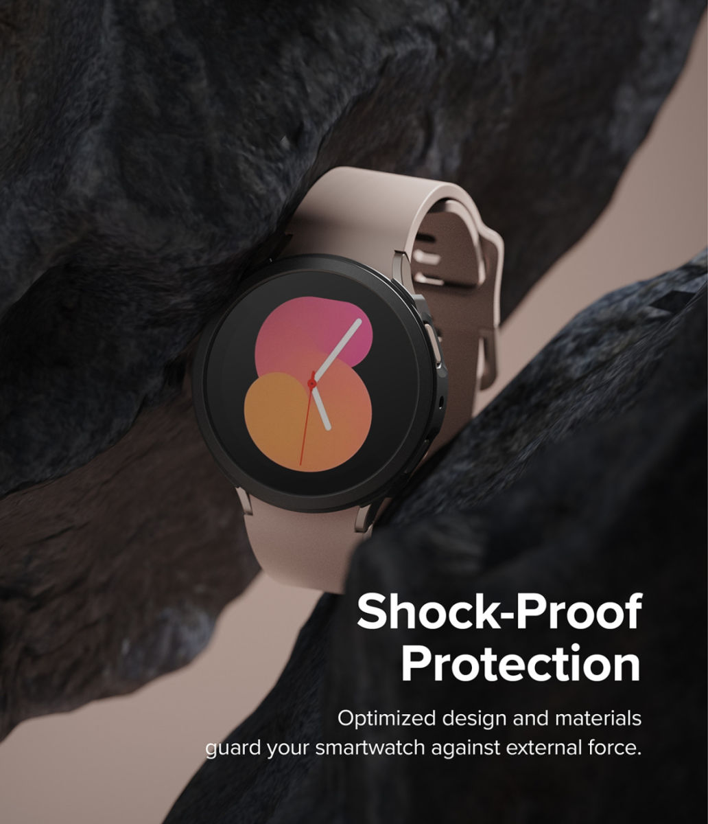 Ringke Air Sports - Samsung Galaxy Watch 5 40MM Hoesje - TPU - Zwart afbeelding 6