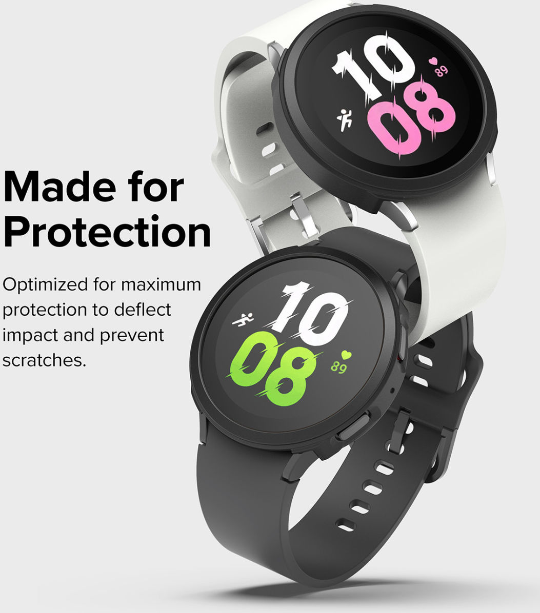 Ringke Air Sports - Samsung Galaxy Watch 5 44MM Hoesje - TPU - Zwart afbeelding 3